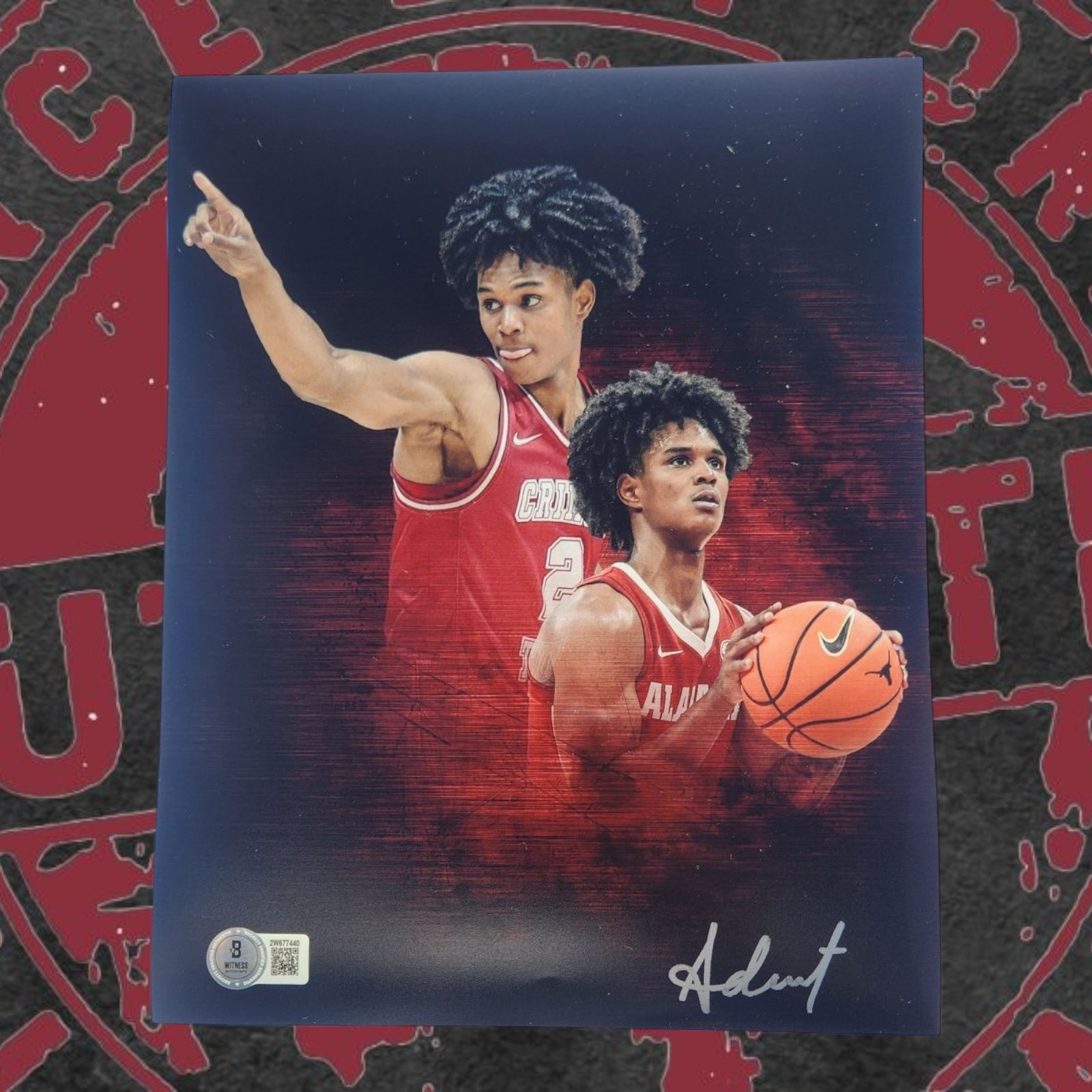 Aden Holloway signed 8x10 